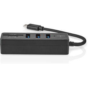 Nedis USB-Hub | 1x USB-C | 3x USB A Female | 5-Poorts poort(en) | USB 3.2 Gen 1 | USB Gevoed | 5 Gbps | SD & MicroSD - CCGB64250BK01 Nedis USB-Hub | 1x USB-C | 3x USB A Female | 5-Poorts poort(en) | USB 3.2 Gen 1 | USB Gevoed | 5 Gbps | SD & MicroSD - CCGB64250BK01