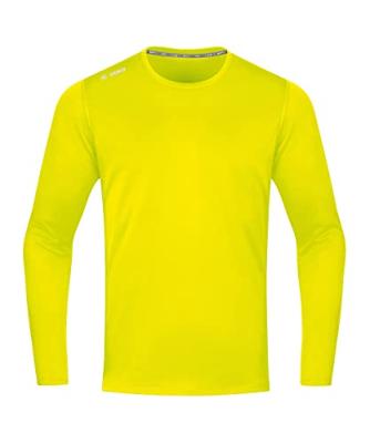 JAKO 6475 Shirt Run 2.0 Lm - Fluogeel - XXL
