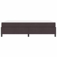 Boxspring bed Bruin 140 x 200 cm Stof en Engineered Hout - thumbnail