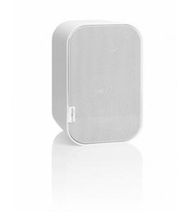 Artsound UNI30, Set van 2 passieve luidsprekers, 2-weg hifi luidspreker, 20-60 watt, muurbeugel met kogelgewricht, geschikt voor ruimtes tot 40 m²