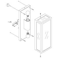 EGLO Amezola - Wandlamp - E27 - 38 cm - Zwart - thumbnail