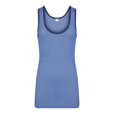 Heren hemd blauwe streep, M2000