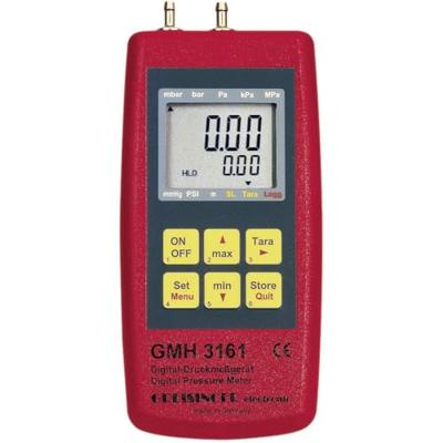 Greisinger GMH 3161-01 Gasdrukmeter Luchtdruk, Niet-agressieve gassen, Corrosieve gassen -0.001 - 0.025 bar Greisinger GMH 3161-01 Gasdrukmeter Luchtdruk, Niet-agressieve gassen, Corrosieve gassen -0.001 - 0.025 bar