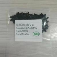 Notebook Computer Repair Screw Thin Flat Wafer Head Cross Black Zinc CM3*5 D=5.0*1.2 100pcs/set - thumbnail