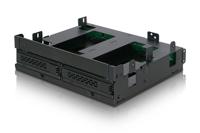 Icy Dock MB732SPO-B 2x2,5 SATA mobile rack+ Ultra Slim ODD voor extern 5,25 - thumbnail