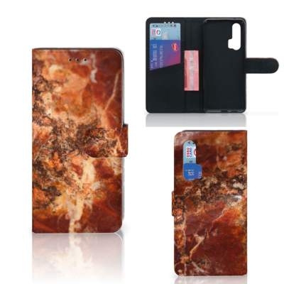 Honor 20 Pro | Bookcase | Marmer Bruin Honor 20 Pro | Bookcase | Marmer Bruin