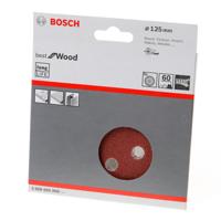 Bosch Accessories EXPERT C470 2608900804 Excenterschuurpapier Geperforeerd Korrelgrootte (num) 60 (Ø) 125 mm 5 stuk(s) - thumbnail
