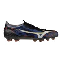 Mizuno Alpha III Japan Gras Voetbalschoenen (FG) Zwart Blauw Rood Goud - thumbnail