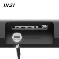 MSI Modern MD272XP 27 inch Full HD desktopmonitor - IPS-paneel 1920 x 1080, 100 Hz, oogcomfort, geïntegreerde luidspreker, 4-weg verstelbaar - HDMI 1.4b, DisplayPort 1.2a, USB Type-C, USB 2.0 - thumbnail