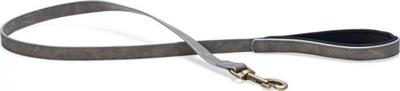 Beeztees Balacron Ax kunstleer hondenriem grijs 100 x 2 cm