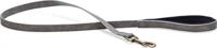 Beeztees Balacron Ax kunstleer hondenriem grijs 100 x 2 cm - thumbnail