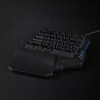Nedis Bedraad Gaming Toetsenbord | USB Type-A | Membrane Toetsen | RGB | Enkelhandig | Universeel | USB Gevoed | Lengte stroomkabel: 1.60 m | Gaming -