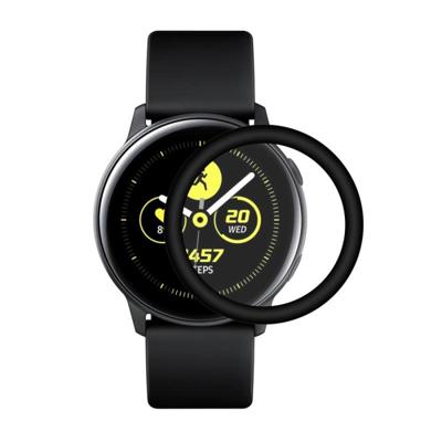 ENKAY Hat-Prins 3D volledig scherm huisdier gebogen Hot Bending HD Screen Protector film voor Galaxy Watch Active