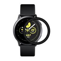 ENKAY Hat-Prins 3D volledig scherm huisdier gebogen Hot Bending HD Screen Protector film voor Galaxy Watch Active - thumbnail