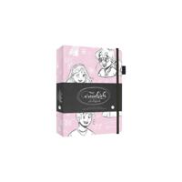Schetsboek creachick pink - thumbnail