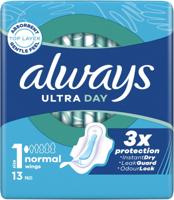 Always Maandverband ultra normal 13 Stuks - thumbnail