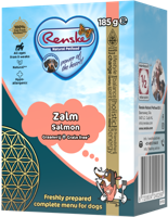 Renske Graanvrij vers bereid zalm natvoer hond (tetra) 12 x 185 g - thumbnail