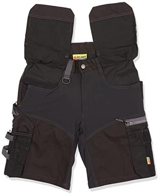 Blåkläder Short met stretch en spijkerzakken 15981343 | Zwart | Maat 46 - 7330509722077