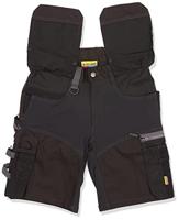 Blåkläder Short met stretch en spijkerzakken 15981343 | Zwart | Maat 46 - 7330509722077 - thumbnail