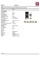 Paulmann 94267 LED-tafellamp voor buiten 1.3 W Warmwit Transparant, Antraciet - thumbnail