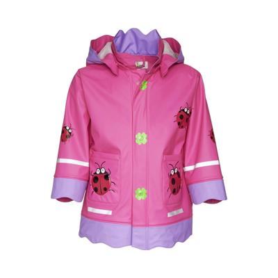 Playshoes regenjas Lieveheersbeestje Fuchsia-140