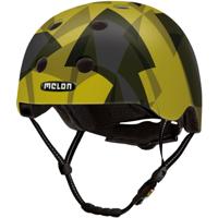 Melon Urban active fietshelm groen/zwart maat 52 - 58 cm - thumbnail