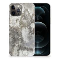 iPhone 12 Pro Max | TPU | Siliconen hoesje | Beton Print - thumbnail