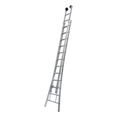 Little jumbo Opsteekladder PRO 2x18 met toprollen 4,75/8,50m - 1250300218 - thumbnail