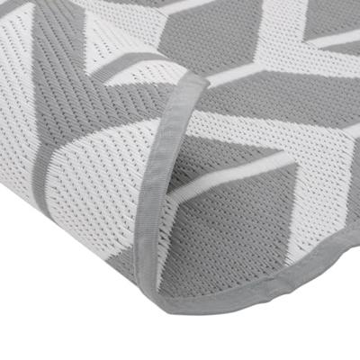 VidaXL Buitenkleed arakil ø 200 cm polypropeen grijs VidaXL Buitenkleed arakil ø 200 cm polypropeen grijs