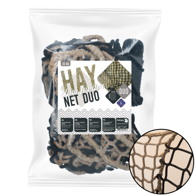 Hay Slowfeeder net 10 kg (5 mm dik, maaswijdte 60/45 mm)