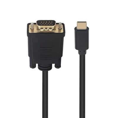 Adapter USB-C naar VGA Ewent EC1052 Zwart 1,8 m