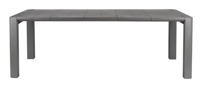 ZILT Tuintafel 'Sheenna' 220 x 100cm, kleur Grijs