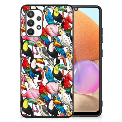 Samsung Galaxy A32 4G | A32 5G Enterprise Editie Dierenprint Telefoonhoesje Birds Samsung Galaxy A32 4G | A32 5G Enterprise Editie Dierenprint Telefoonhoesje Birds