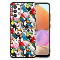 Samsung Galaxy A32 4G | A32 5G Enterprise Editie Dierenprint Telefoonhoesje Birds - thumbnail