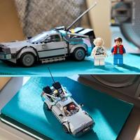 LEGO speed champions 77256 tijdmachine uit back to the future - thumbnail