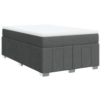 Boxspring met matras stof donkergrijs 180x200 cm - thumbnail