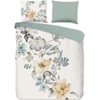 Good Morning Dekbedovertrek "bloemen" - Wit - (240x200/220 cm) - Katoen - thumbnail