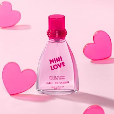 Ulric de Varens Giftset Mini Love Roze Eau de parfum + Mini Spray