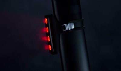 Knog achterlicht Blinder Mob V Face led usb 7,5 cm zwart Knog achterlicht Blinder Mob V Face led usb 7,5 cm zwart