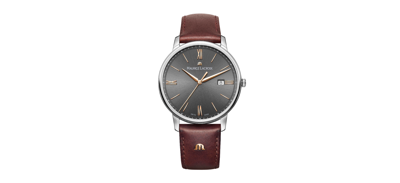 Horlogeband Maurice Lacroix EL1118-SS001-311-1 Leder Bruin 20mm