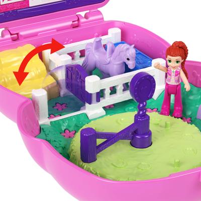 Polly Pocket compacte speelset Pony Rodeo
