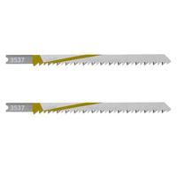 Wolfcraft Decoupeerzaagblad | HCS | L=115mm | U-Schaft | 2 stuks - 3537000 - thumbnail