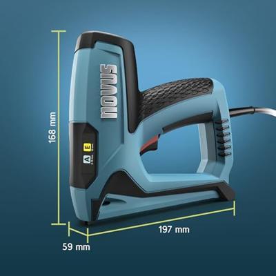 Novus Tools 031-0371 Elektrisch nietpistool Type niet Type 53 Lengte nieten 6 - 14 mm Novus Tools 031-0371 Elektrisch nietpistool Type niet Type 53 Lengte nieten 6 - 14 mm