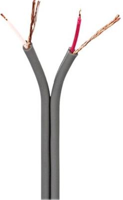 Gebalanceerde Audiokabel | 2x 0,16 mm² | 100 m | Rol | Grijs