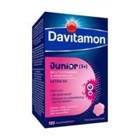 Davitamon Junior Framboos 120 Tabletten - thumbnail