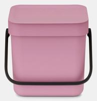 Brabantia Sort & Go afvalemmer 3 liter Lilac Pink - thumbnail