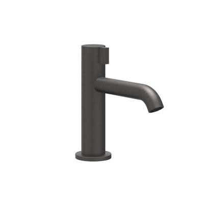 Fonteinkraan IVY Tribe Opbouw Model S Met Schuimstraalmond Geborsteld Carbon Black PVD Fonteinkraan IVY Tribe Opbouw Model S Met Schuimstraalmond Geborsteld Carbon Black PVD