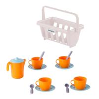 Cavallino servies in mand oranje, 15dlg. - thumbnail