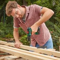 Bosch Home and Garden 06039D810D Accu-klopboor/schroefmachine 18 V 1.5 Ah Li-ion Incl. 2 accus, Incl. lader, Incl. koffer, Incl. accessoires - thumbnail