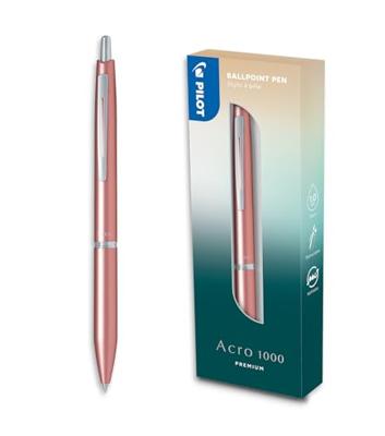 Balpen PILOT Acro 1000 medium rosé goud